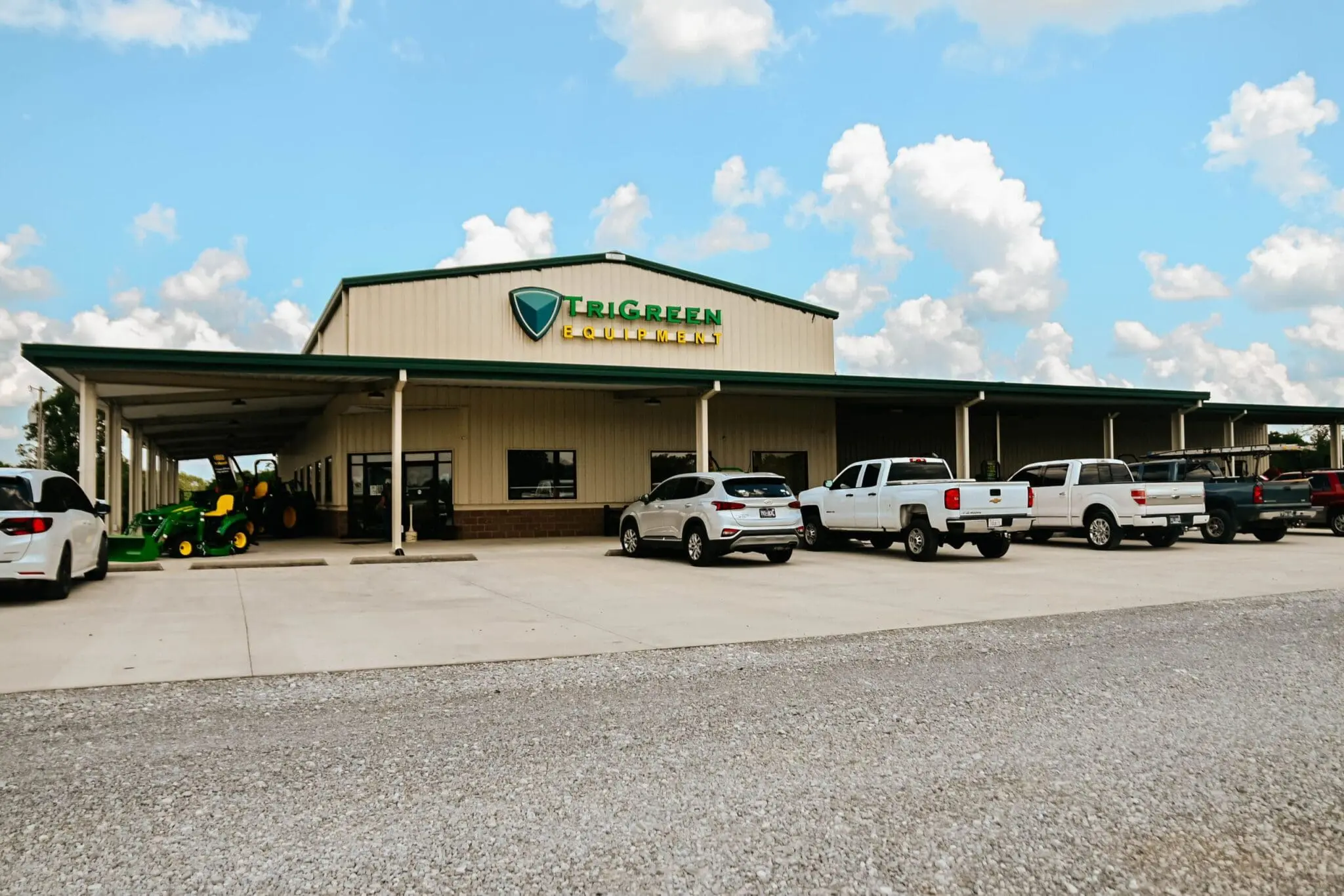 The John Deere dealership in McMinnville, Tennessee
