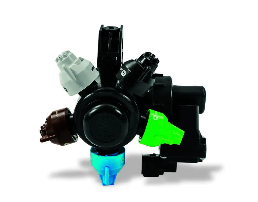 A John Deere sprayer nozzle part