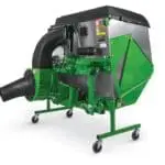 John Deere material collection system for compact tractor