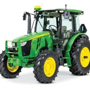 John Deere 5095M utility tractor studio image