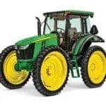 John Deere 5105MH utility tractor studio image