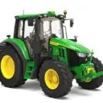 John Deere 6M 105 tractor studio image