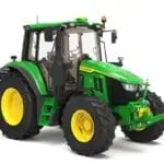 John Deere 6M 115 tractor studio image