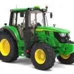 John Deere 6M 130 tractor studio image