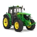 John Deere 6M 220 utility tractor studio image