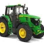 John Deere 6M 230 utility tractor studio image