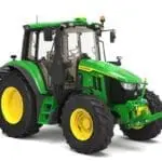 John Deere 6M 95 tractor studio image