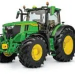 John Deere 6R 175 tractor studio image