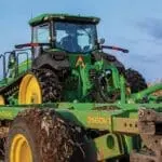 John Deere 8RT 340 tractor studio image