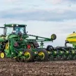 John Deere 8RX 310 tractor studio image