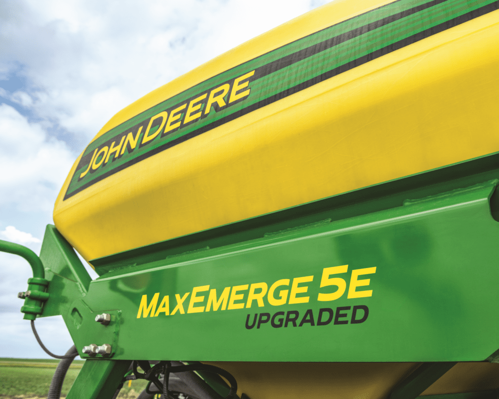 A John Deere planter with MaxEmerge 5e retrofit kit