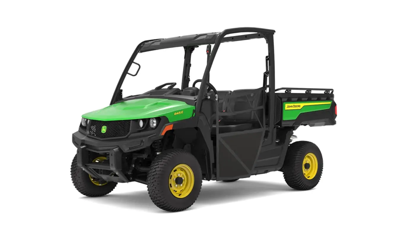 John Deere 蛍光イエローハット（畑で映ます笑 New John Deere XUV845E Gator | TriGreen Equipment