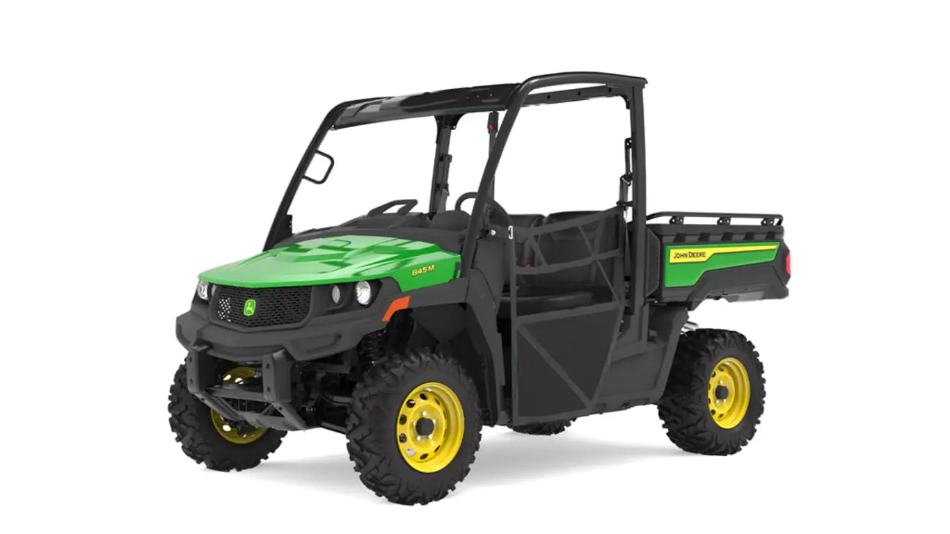 John Deere XUV845M side by side Studio Image