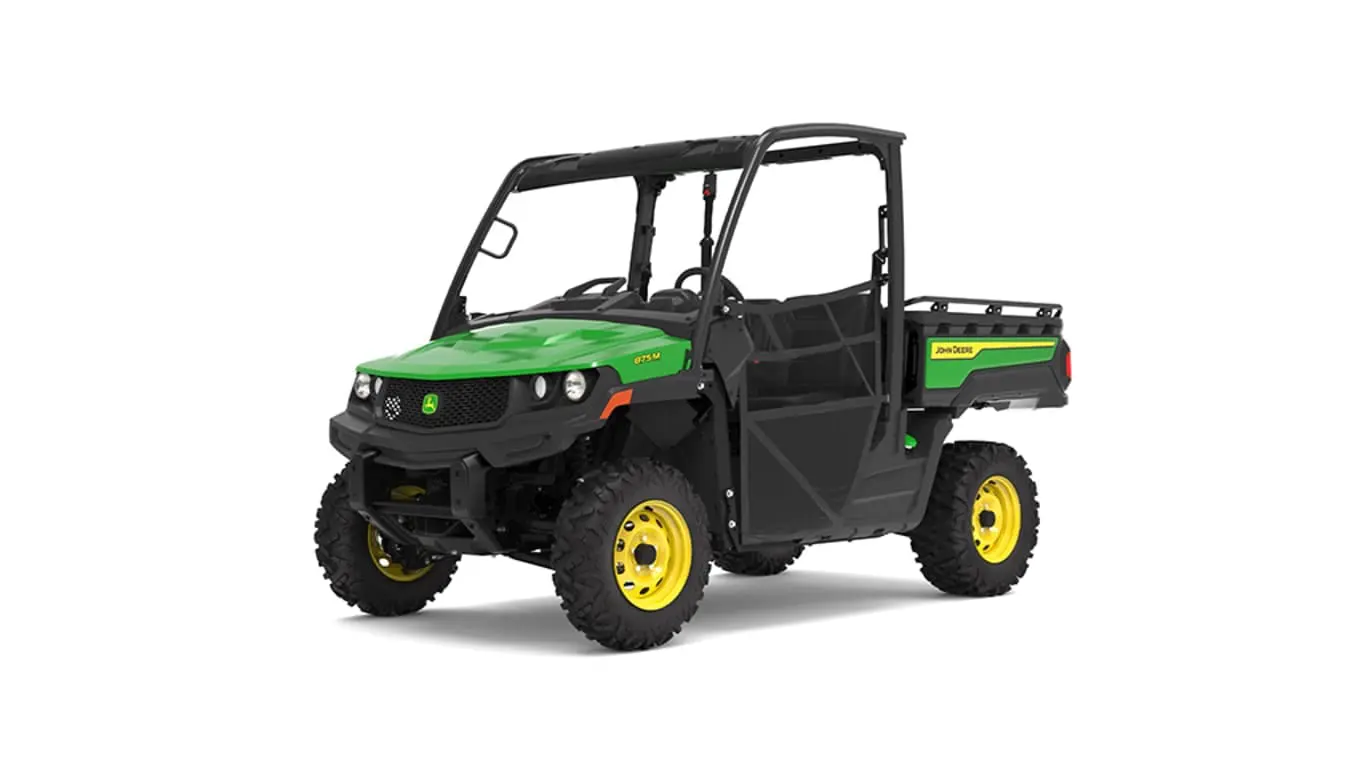 John Deere XUV875R diesel Gator side by side Studio Image