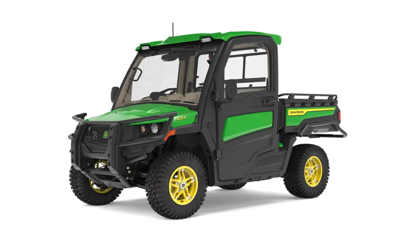 John Deere XUV875R cab Gator side by side Studio Image