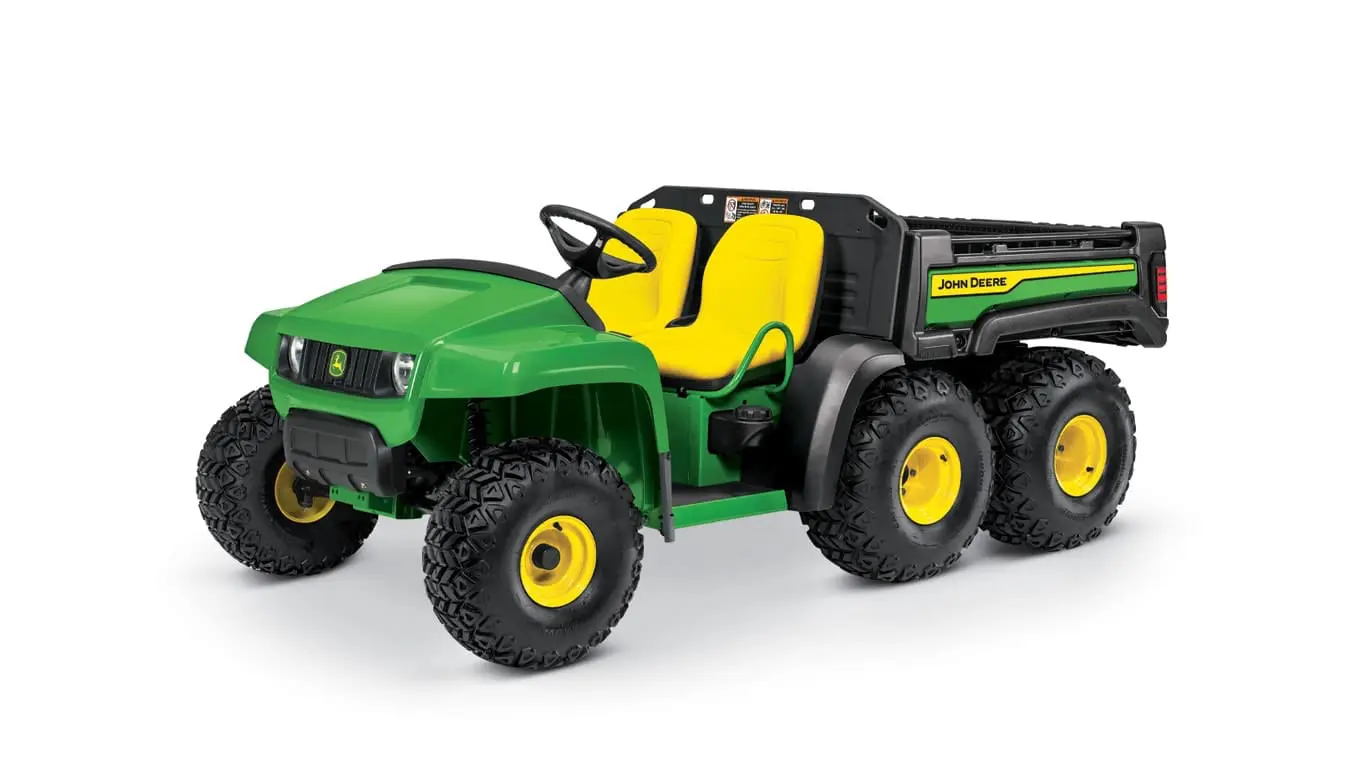John Deere 蛍光イエローハット（畑で映ます笑 John Deere TH 6X4 Gas Gator | TriGreen Equipment