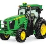 John Deere 5120ML utility tractor studio image
