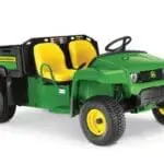 John Deere TE 4x2 electric Gator side by side Studio Image