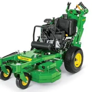John Deere W36R commercial mower studio image