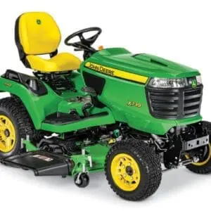 John Deere X739 lawn mower tractor