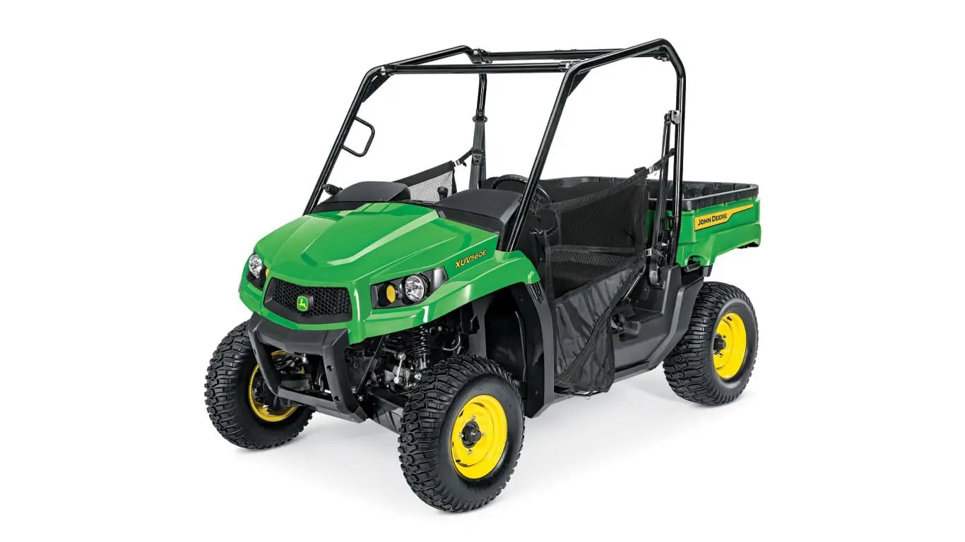John Deere XUV560E Gator side by side Studio Image