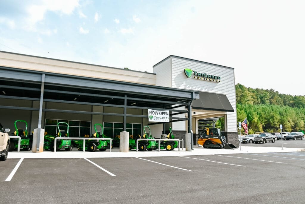 TriGreen Equipment location in Alabama.