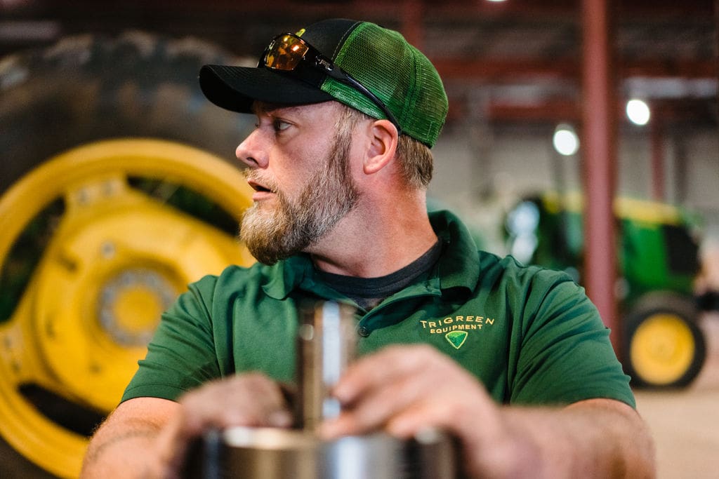 John Deere Technician working
