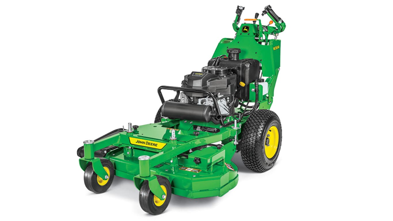 John Deere W36M commercial mower studio image