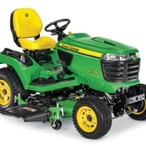 John Deere X739 lawn mower tractor