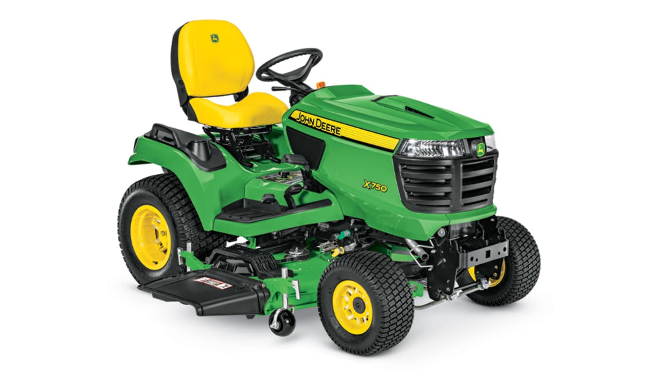 John Deere X750 lawn mower tractor