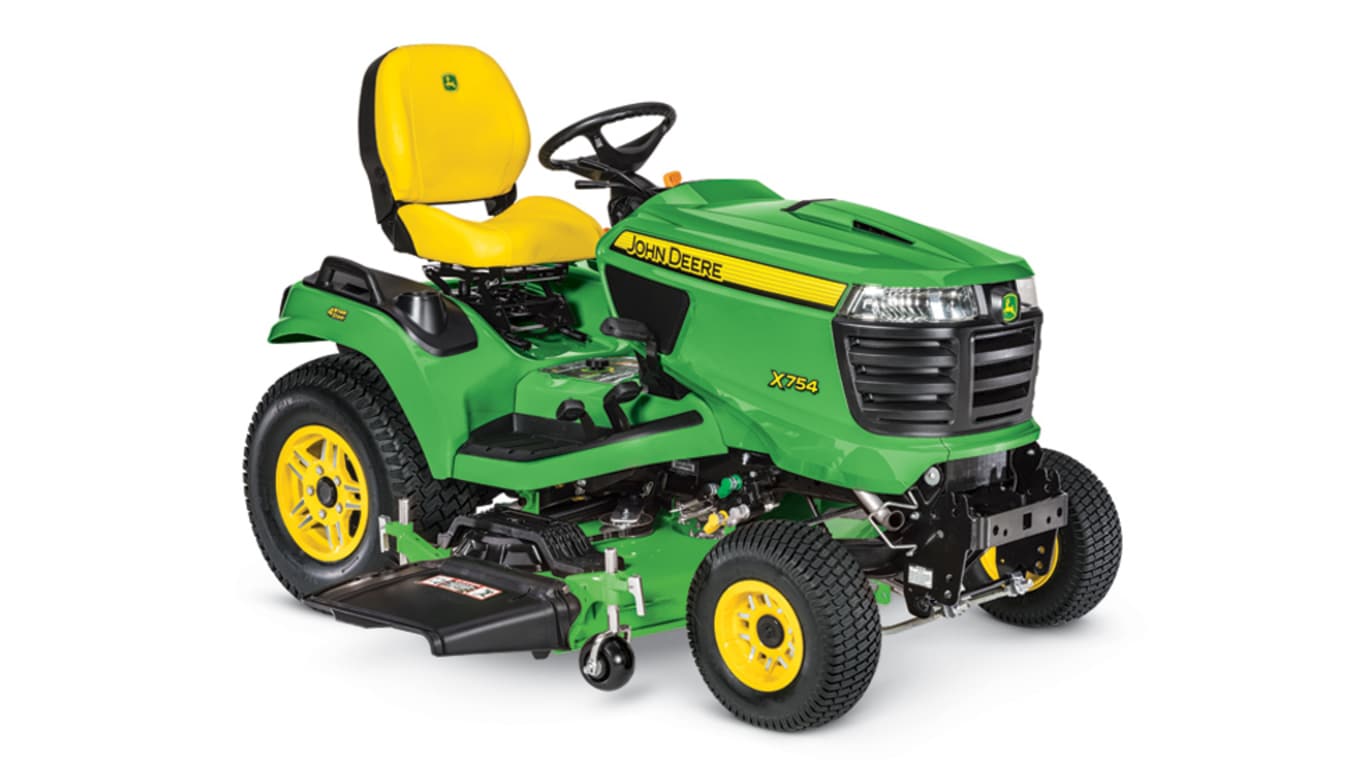John Deere X754 lawn mower tractor