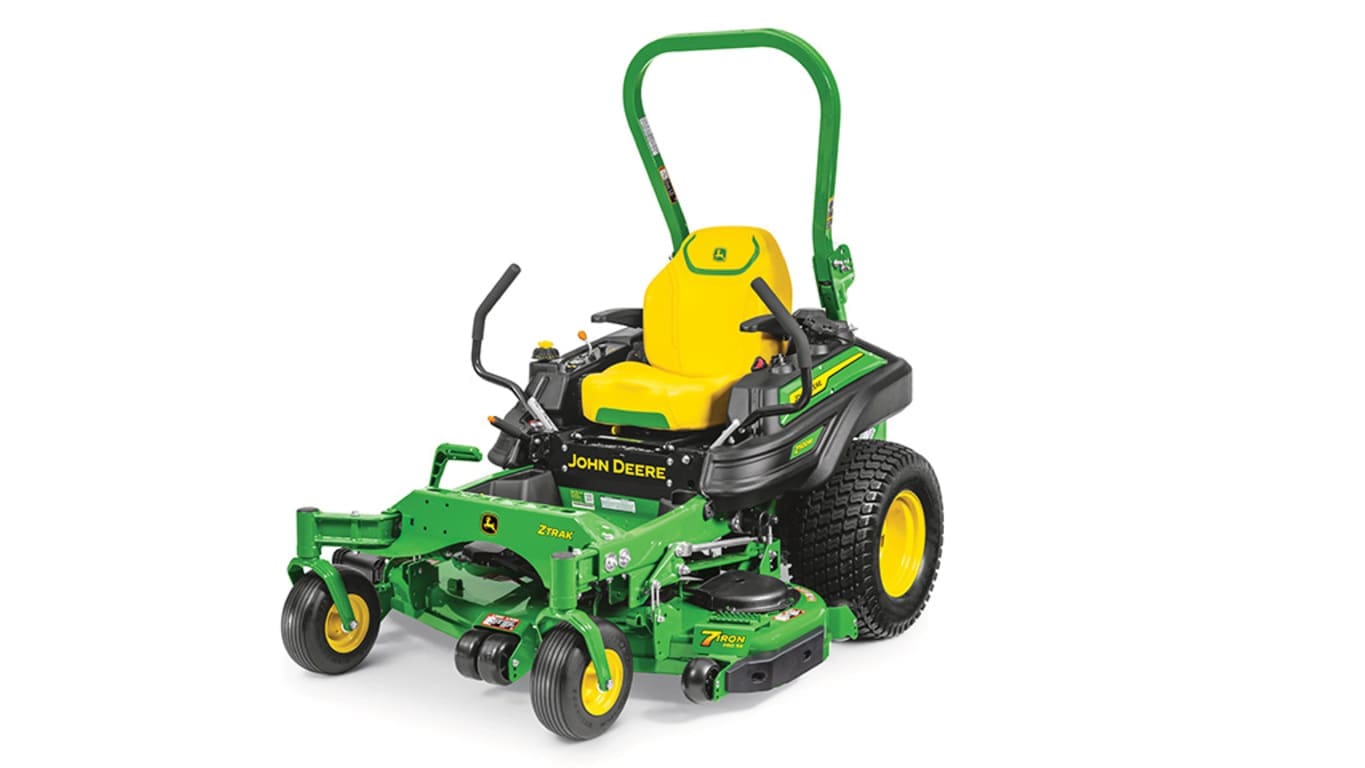 John Deere Z920M zero turn mower studio image