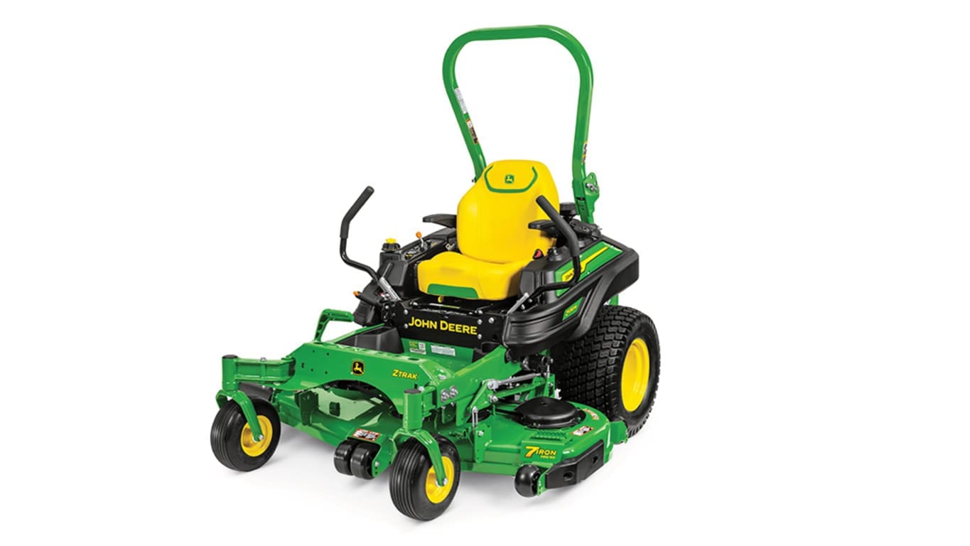 John Deere Z930M zero turn mower studio image