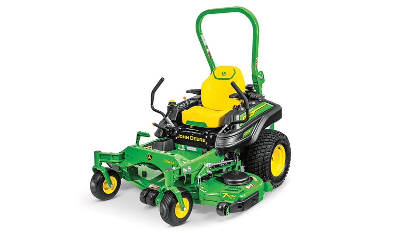 John Deere Z950M zero turn mower studio image