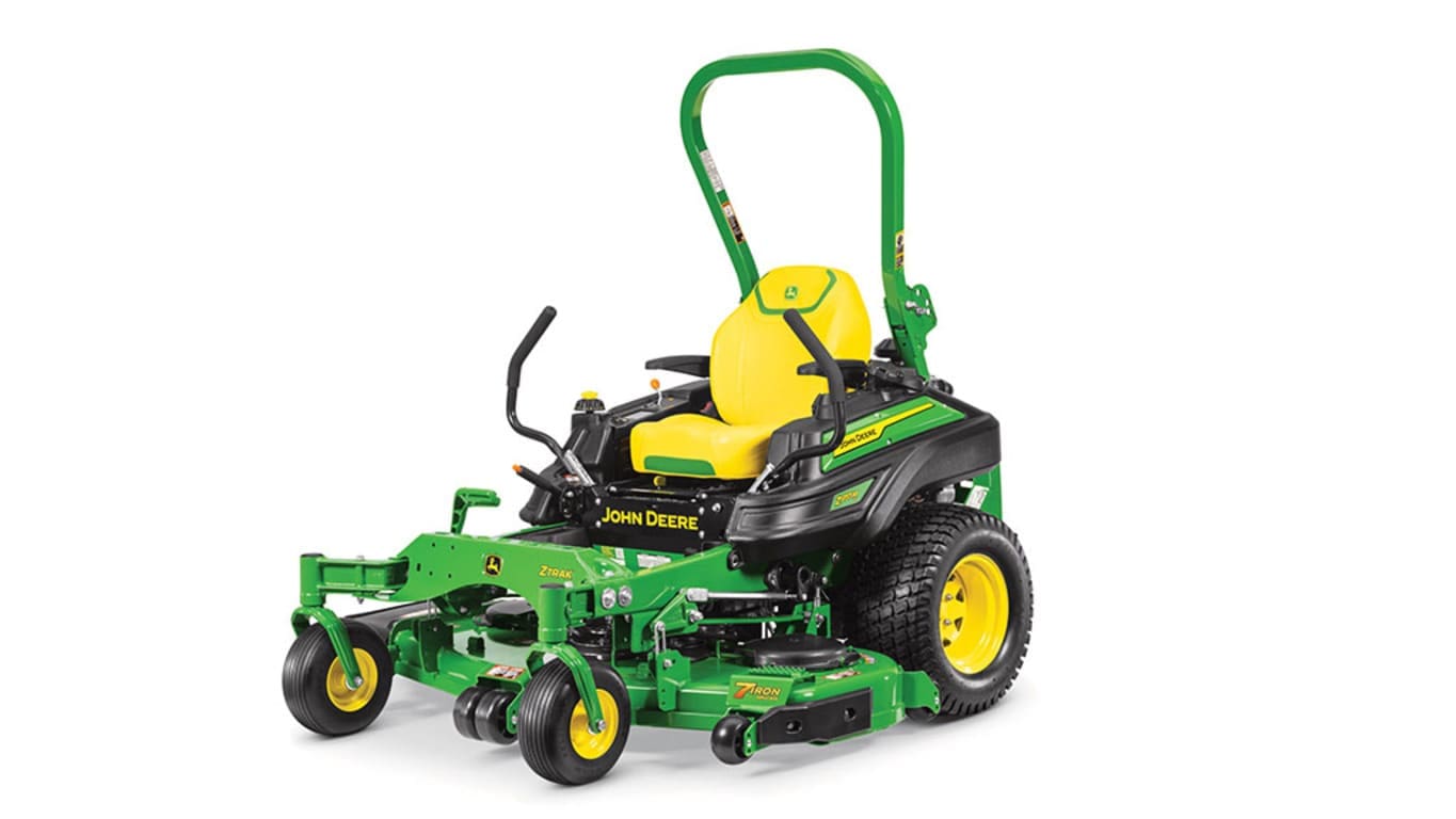 John Deere Z955M EFI zero turn mower studio image
