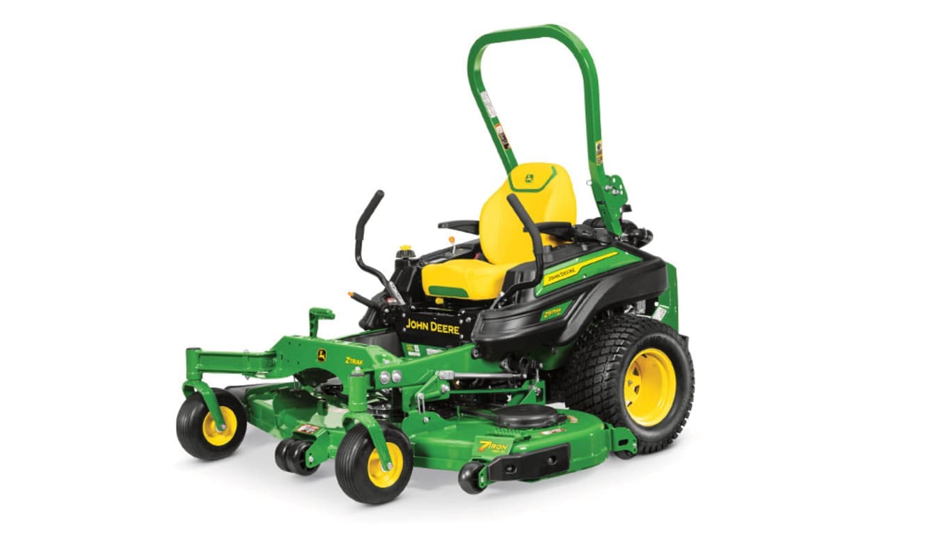 John Deere Z975M zero turn mower studio image