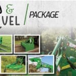 A John Deere Load & level Tractor Package graphic