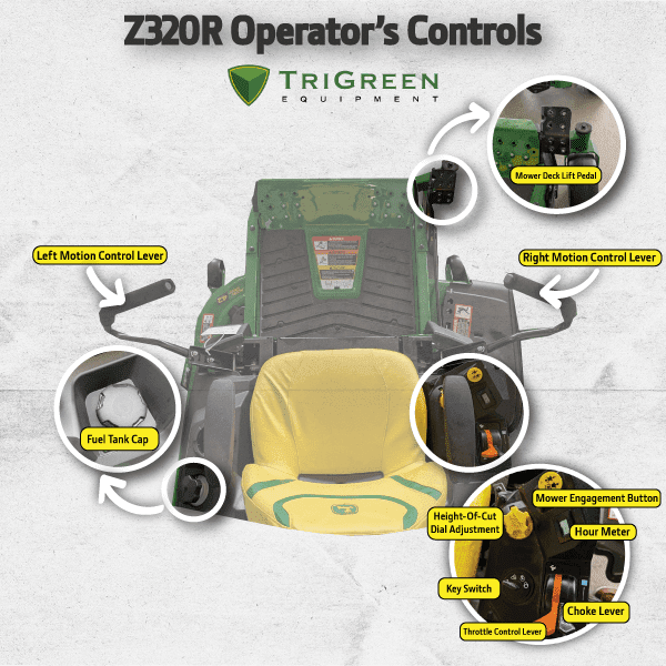 Z320R ZTrak™ Zero Turn Mower | TriGreen Equipment